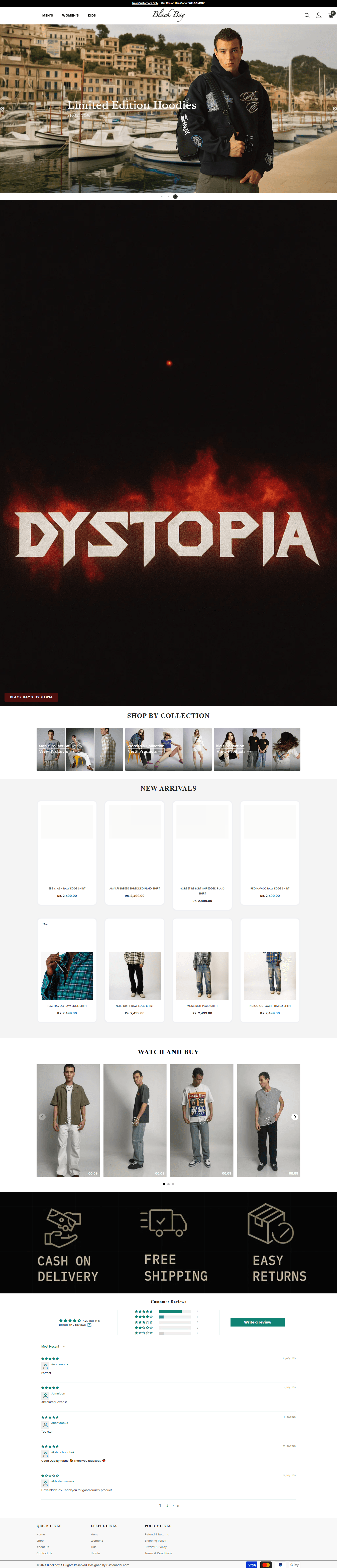 Blackbay Studio website preview
